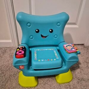 Fisher-Price Blue and Green Learning Chair